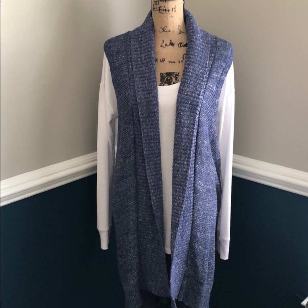 Long sweater vest